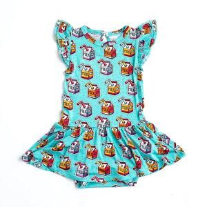 Little Bum Bums AKA Bums & Roses “Pasteur Bedtime” Skirted Bodysuit 12-18mos
